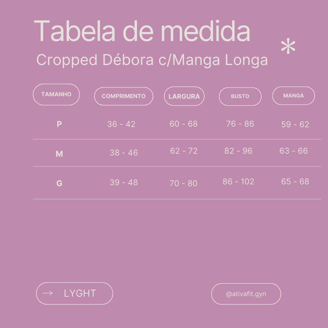 Cropped Débora Manga Longa Verde Musgo