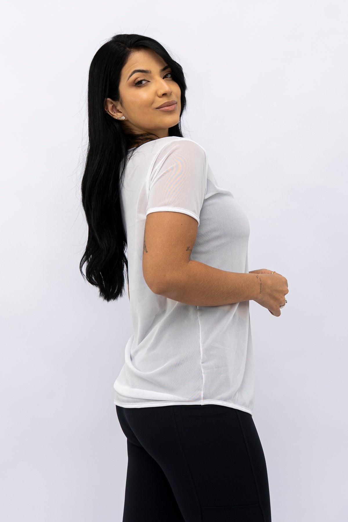 Blusa Mullet Tule Branco