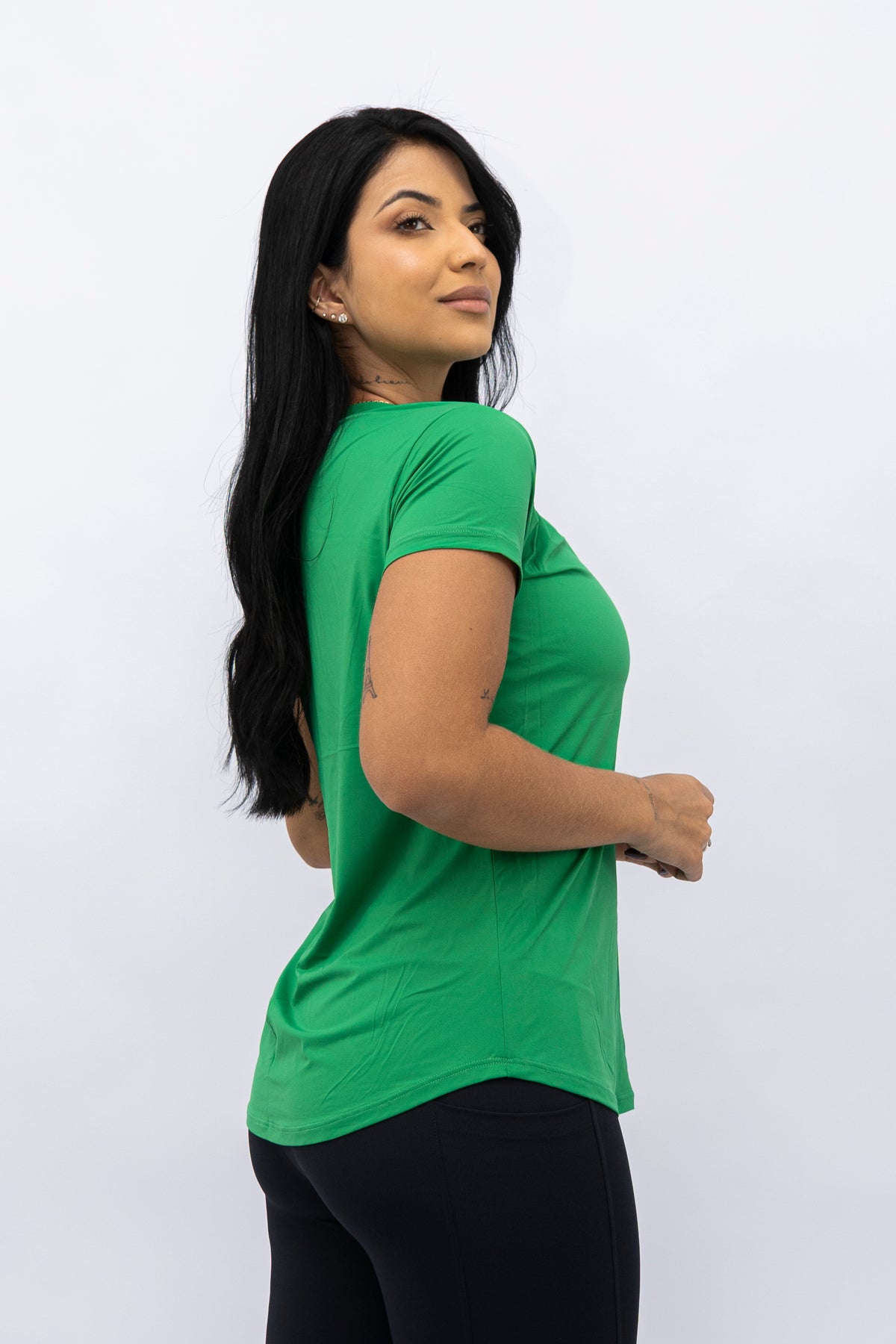 Blusa Mullet Fluity Gola V Verde