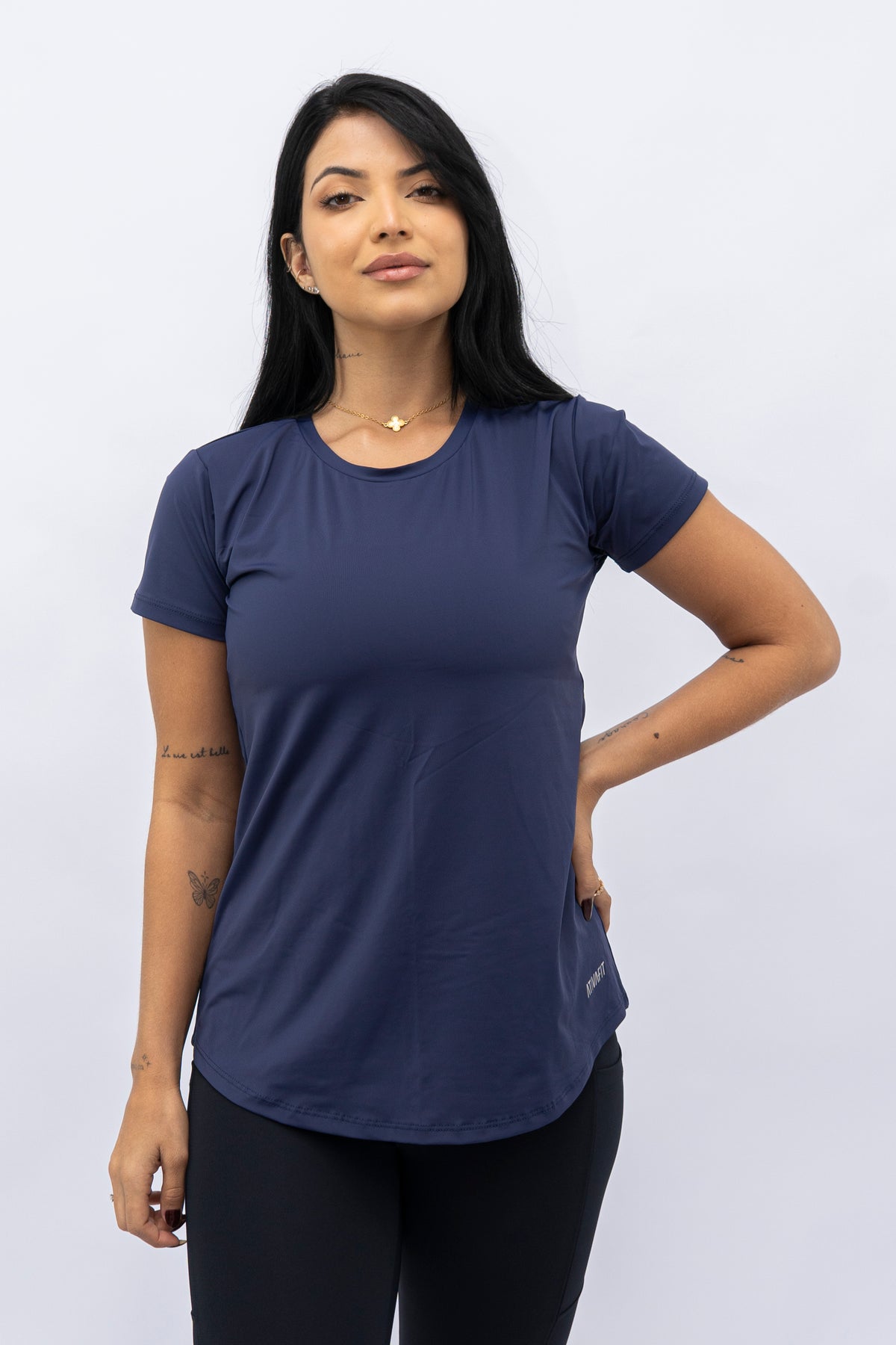 Blusa Mullet Fluity Gola O Azul Marinho