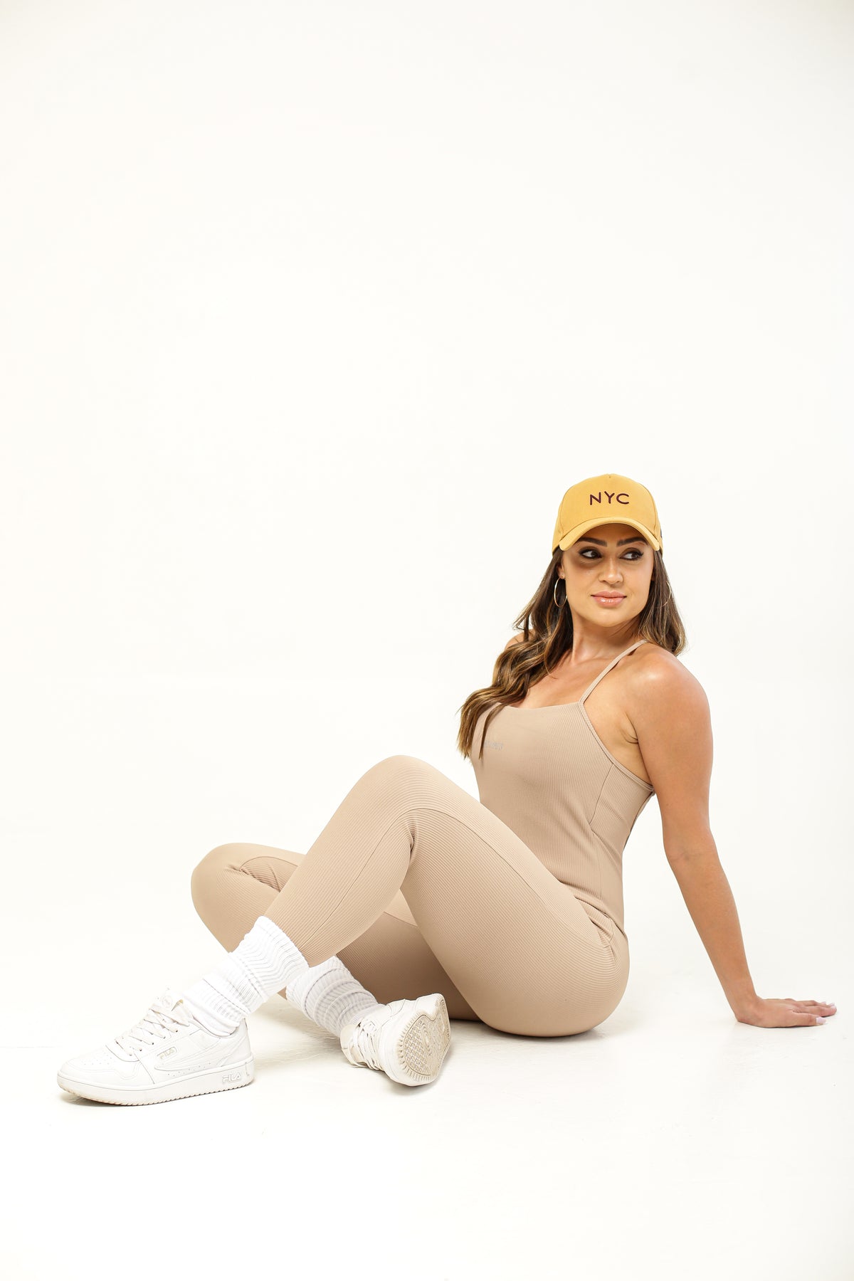 Macacão Legging Pille Capuccino