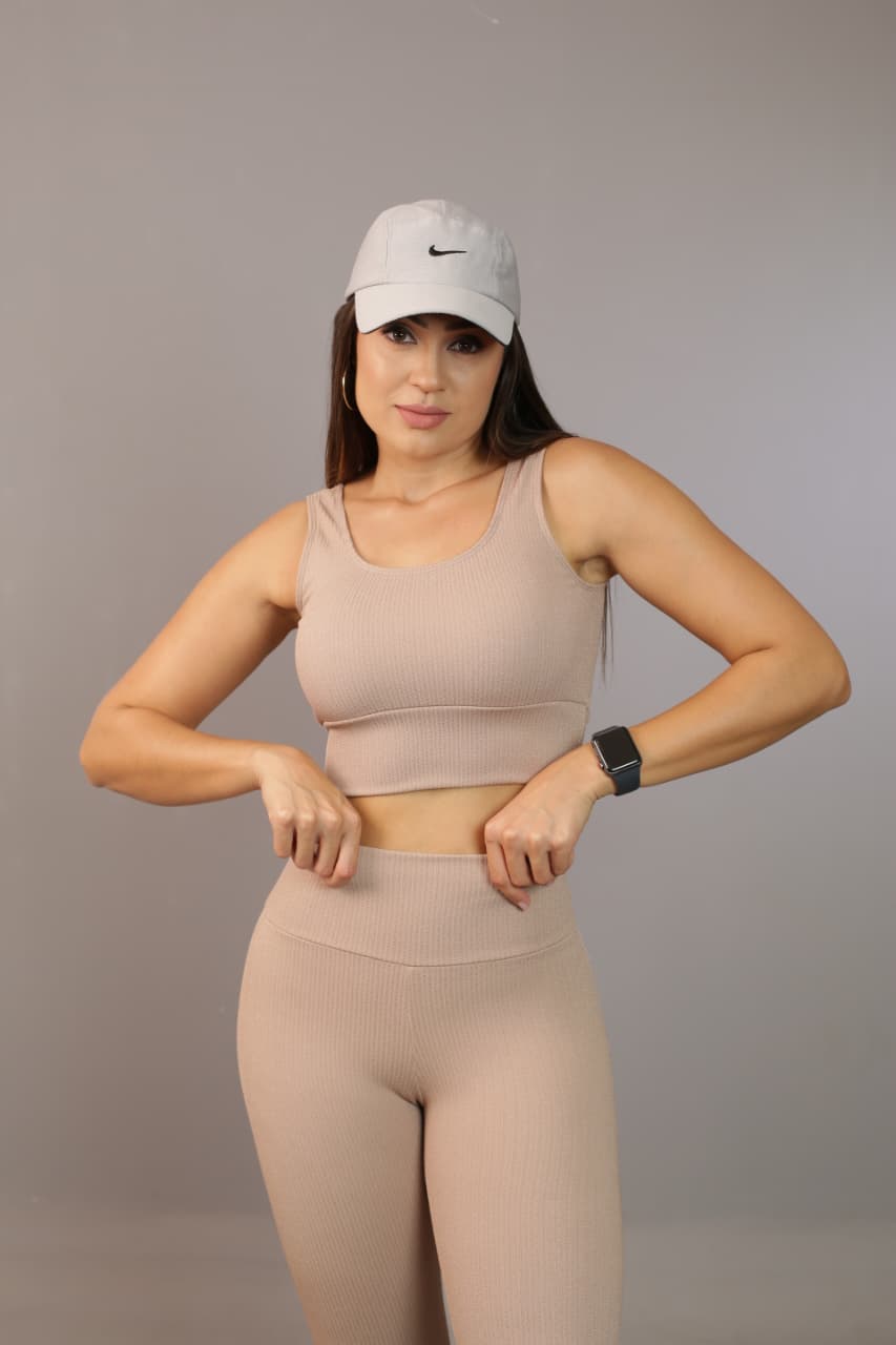 Conjunto Legging York Nude