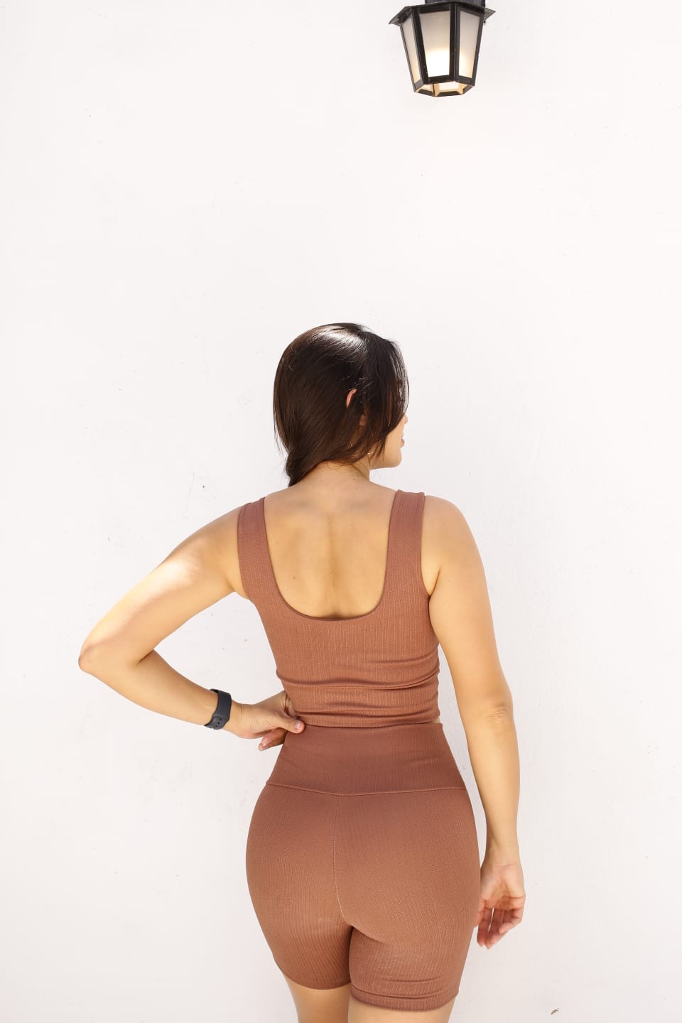 Conjunto Short York Chocolate