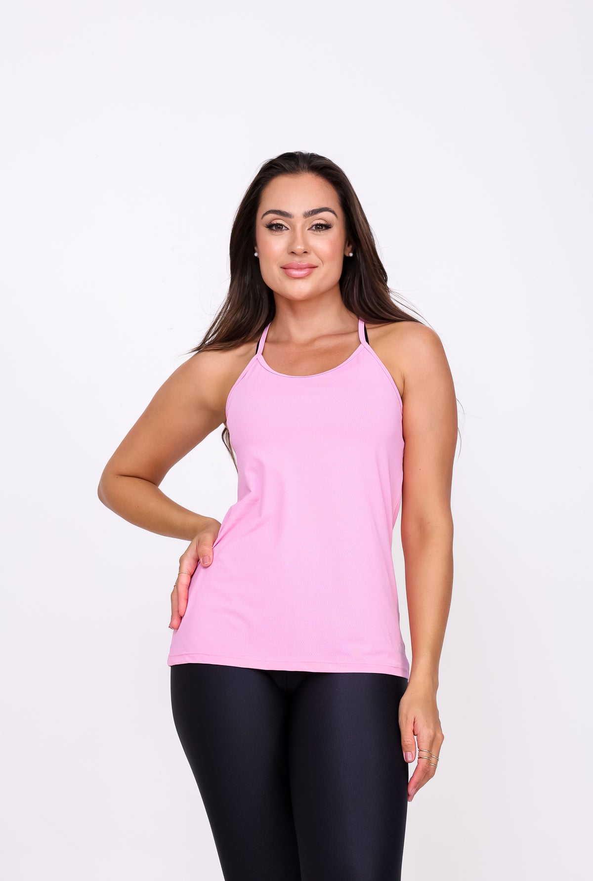 Regata Caju Tela Rosa Balé