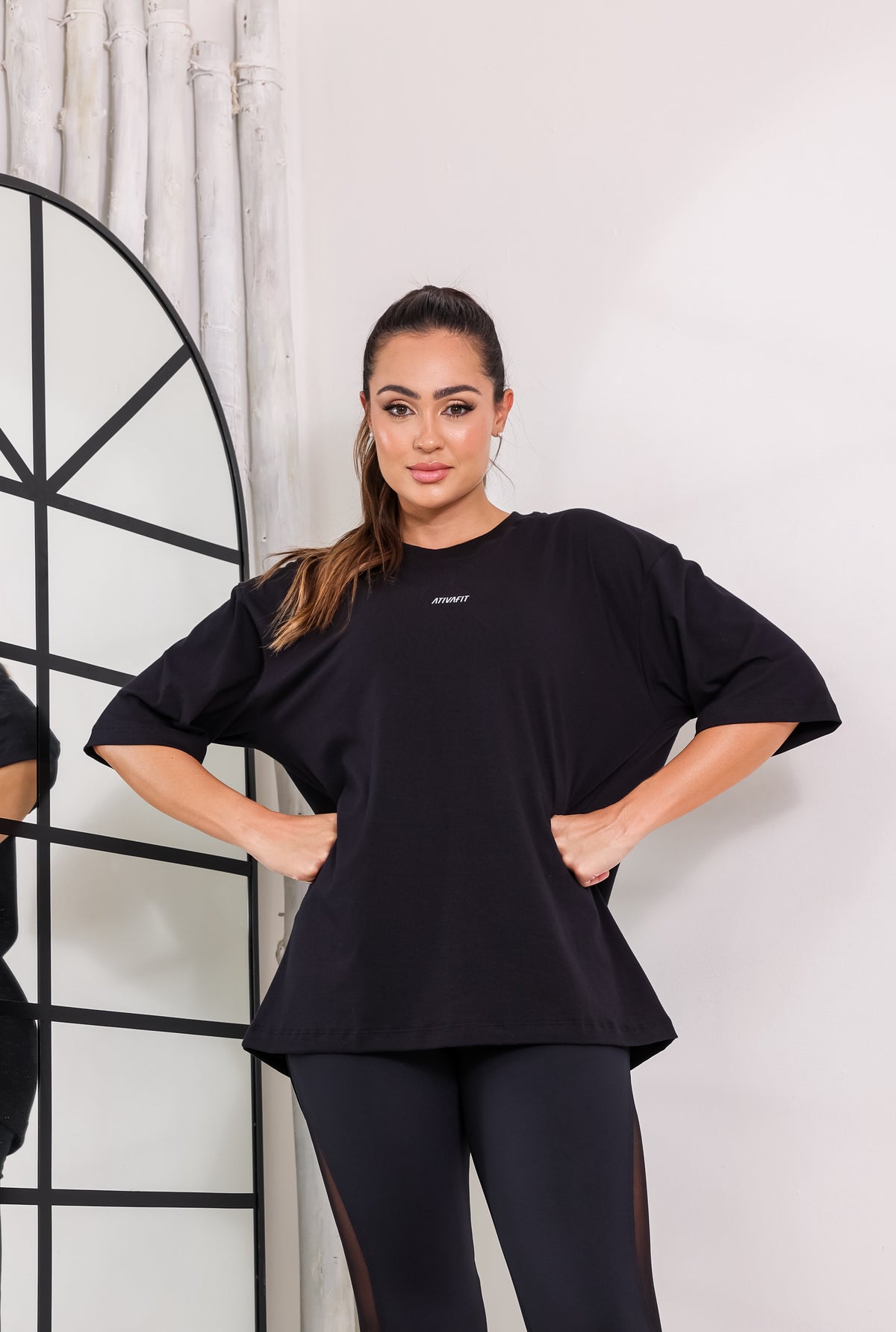 Camiseta Oversized Preto