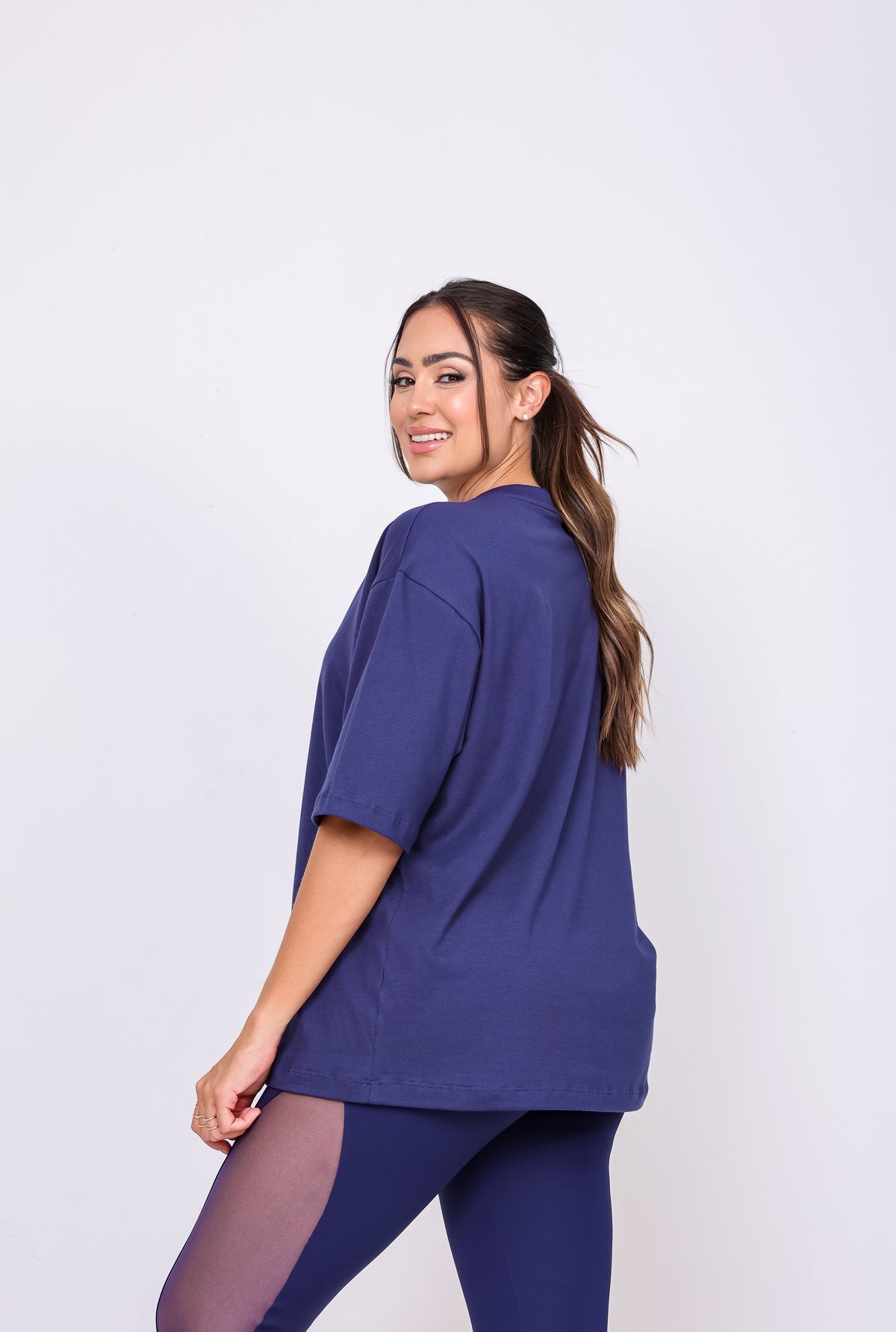 Camiseta Oversized Marinho