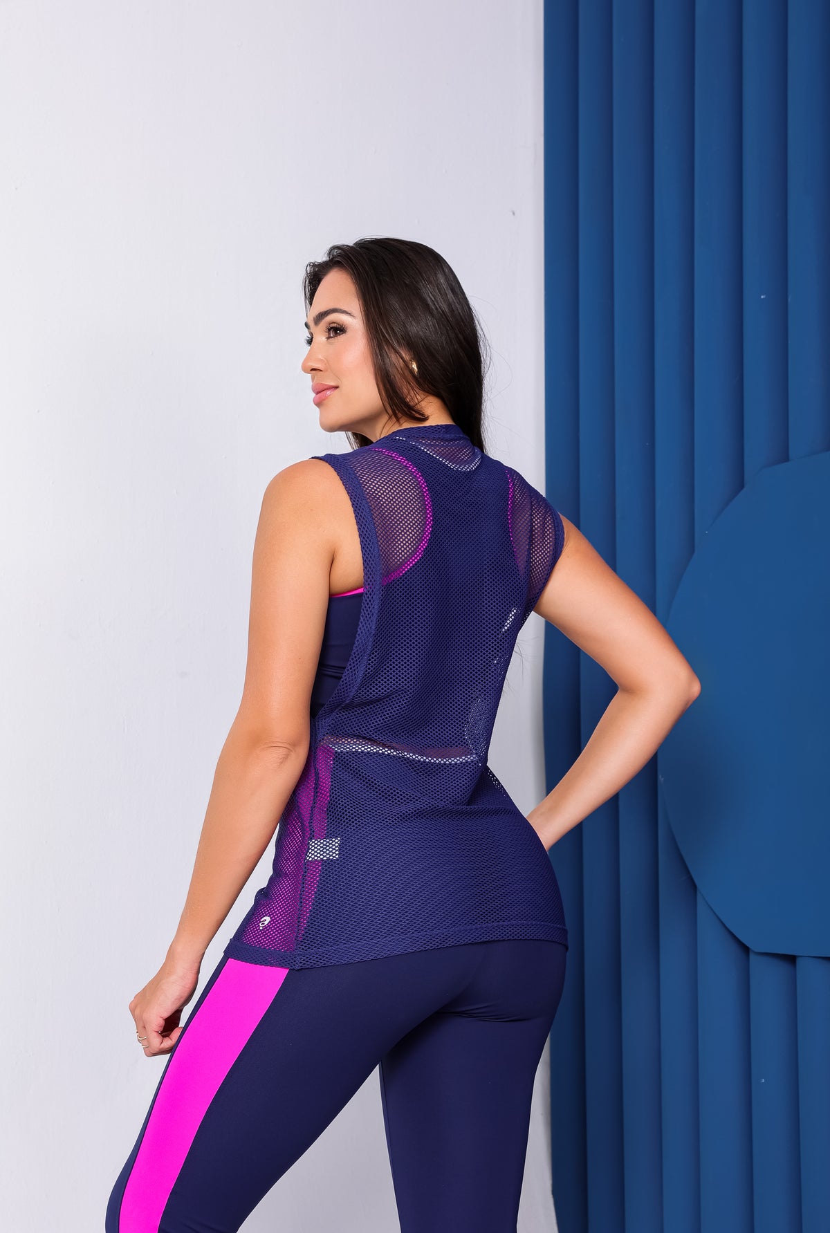 Regatão Arrastão Azul Marinho