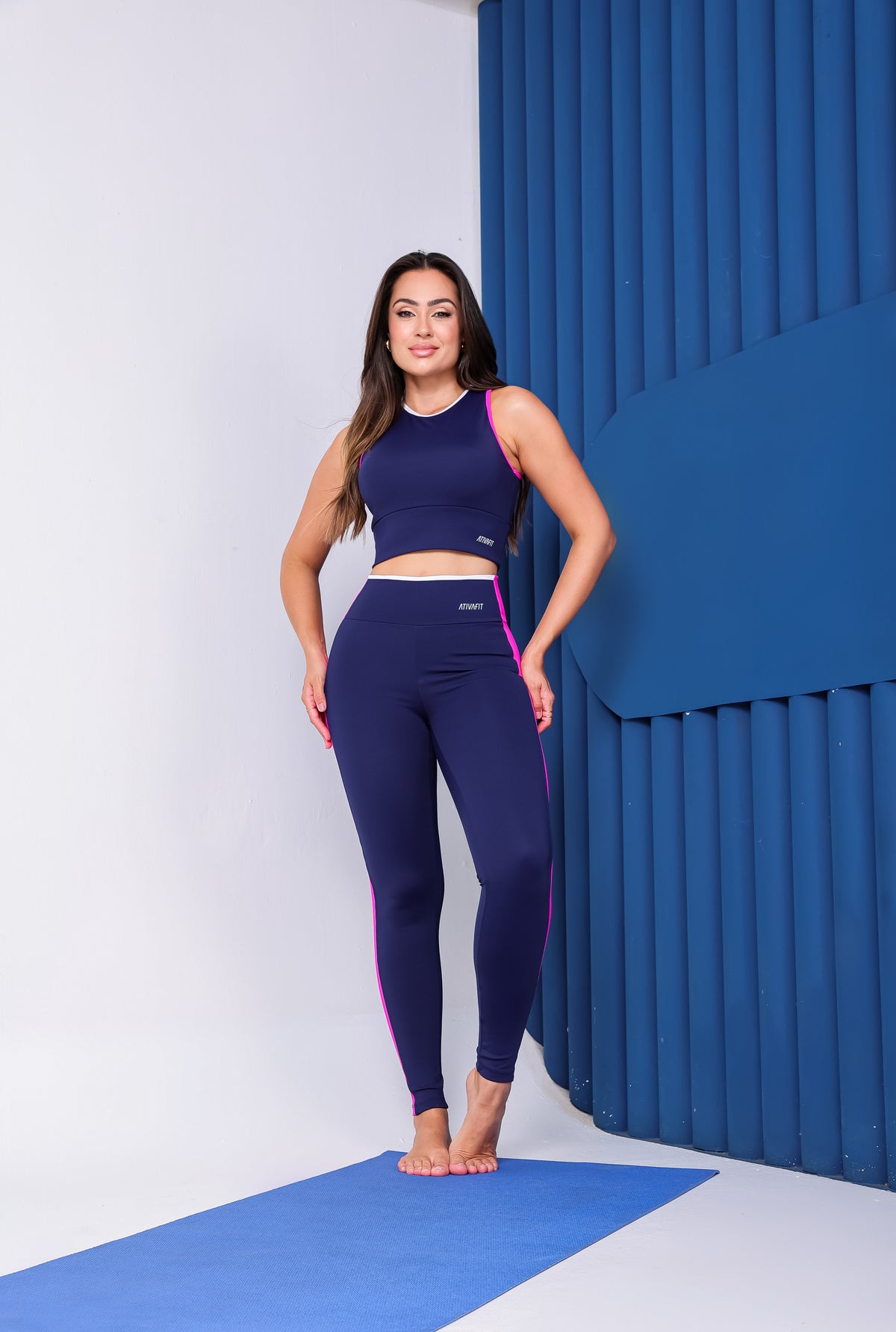 Conjunto Tamara Marinho c/ Rosa Pink