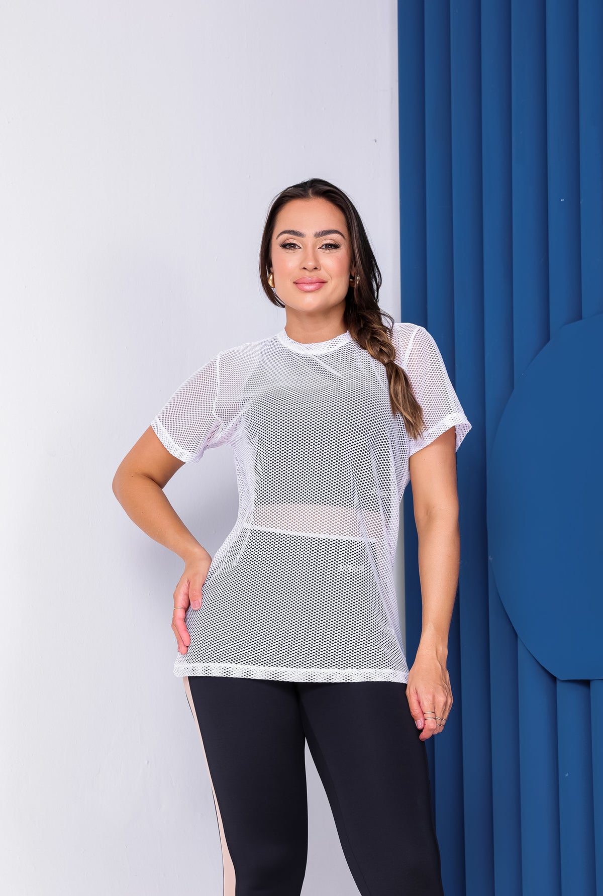 Camisetão Arrastão Branco