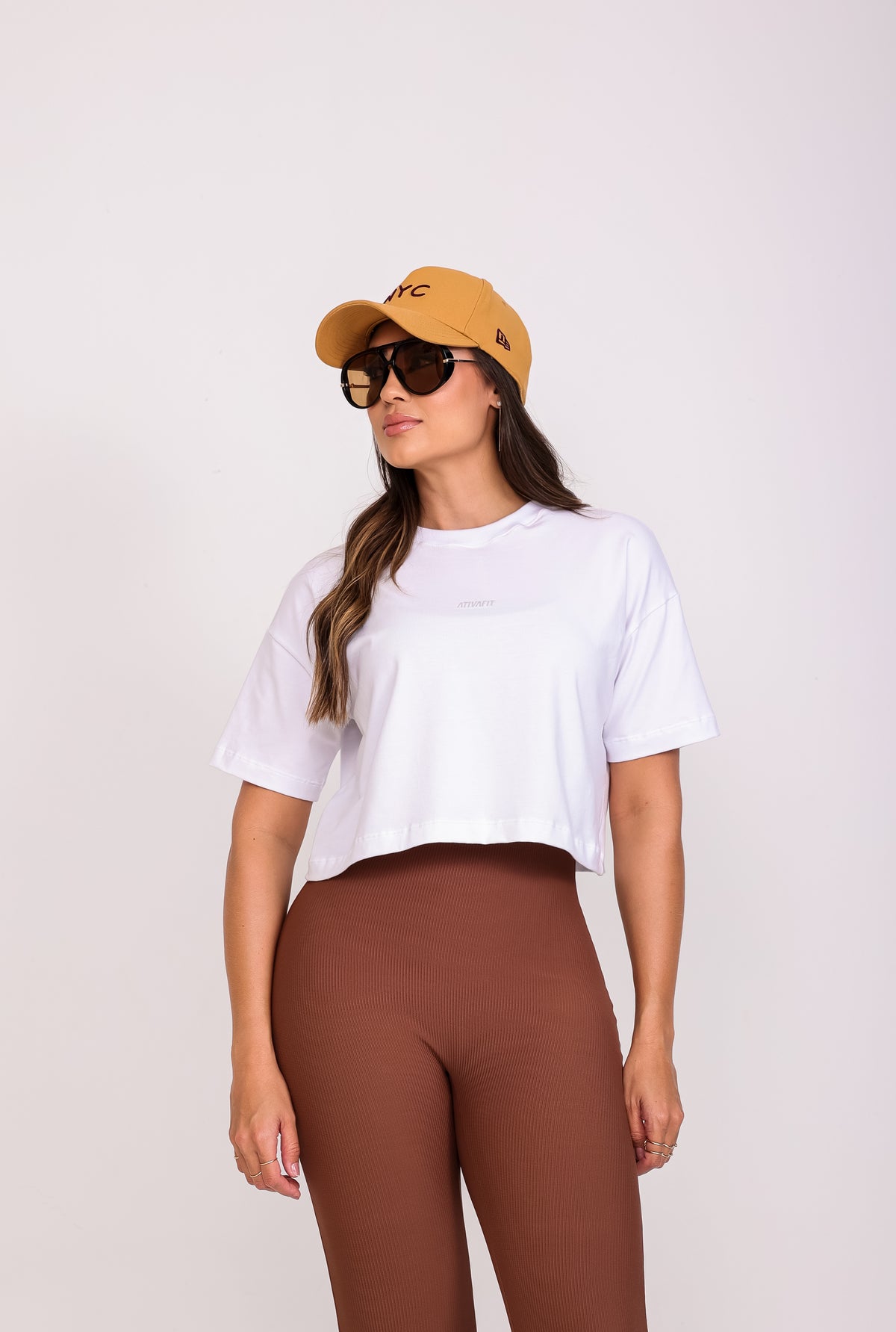 Cropped Oversized Branco