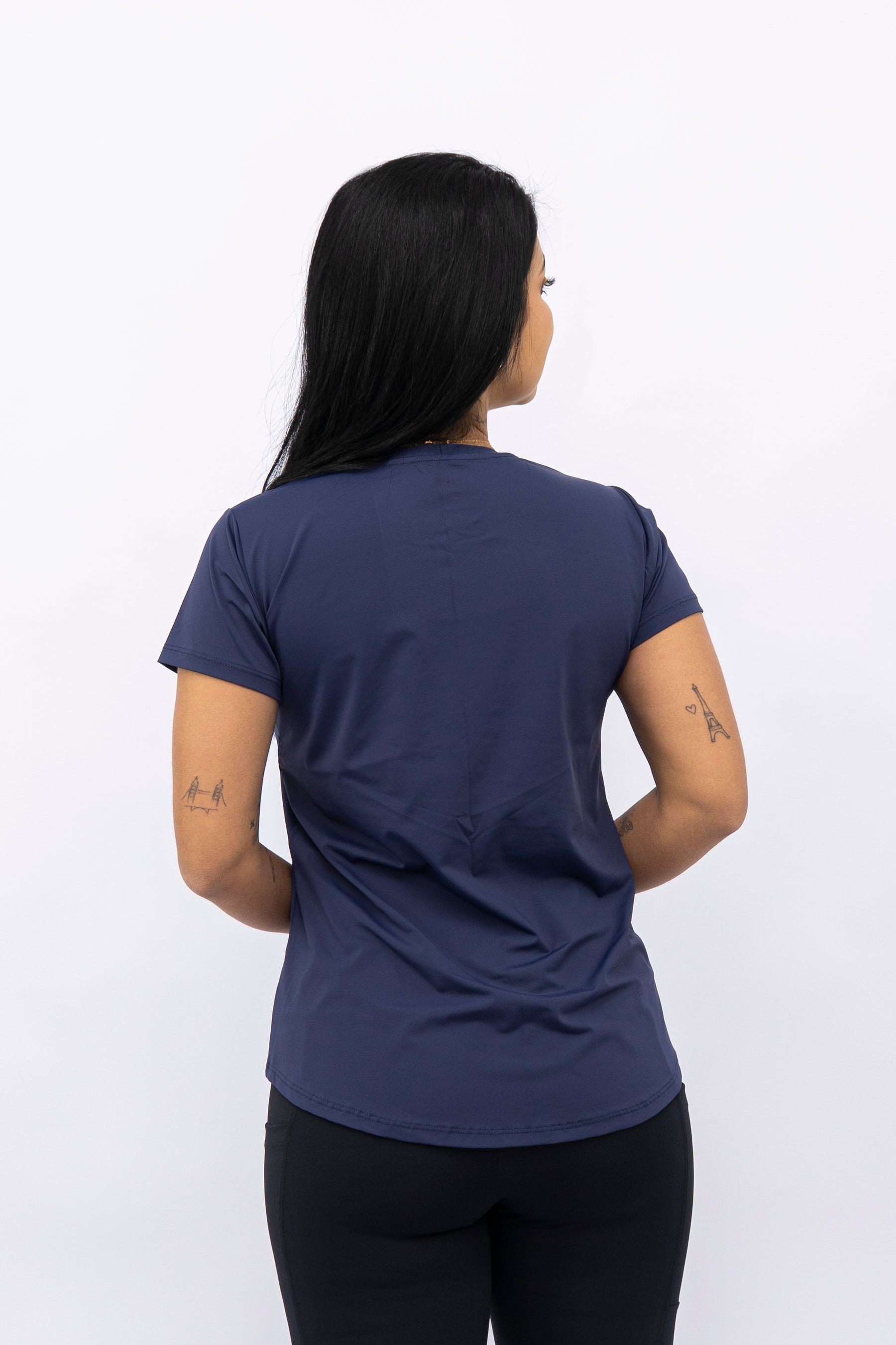 Blusa Mullet Fluity Gola O Azul Marinho