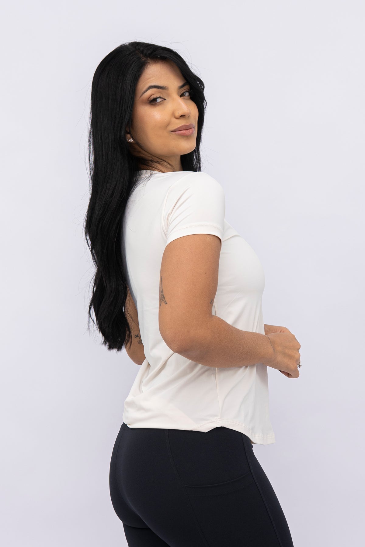 Blusa Mullet Fluity Gola O Branca