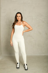 MACACÃO LEGGING PILLE OFF WHITE