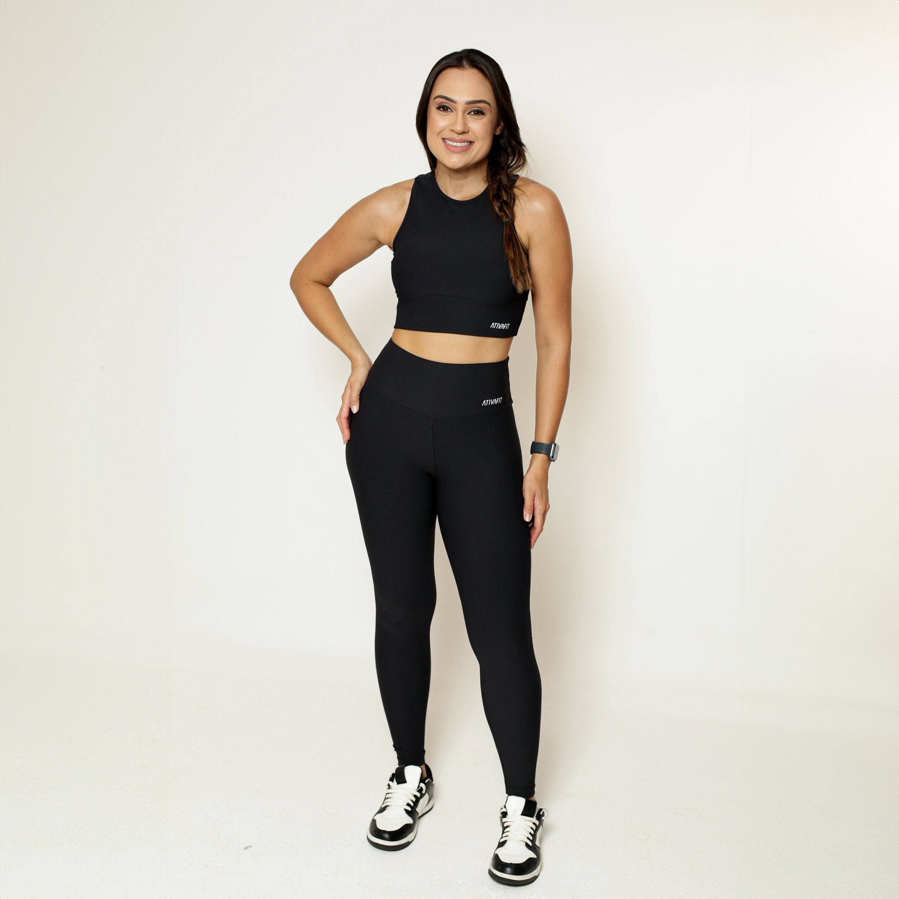 Conjunto Legging Pille Preta
