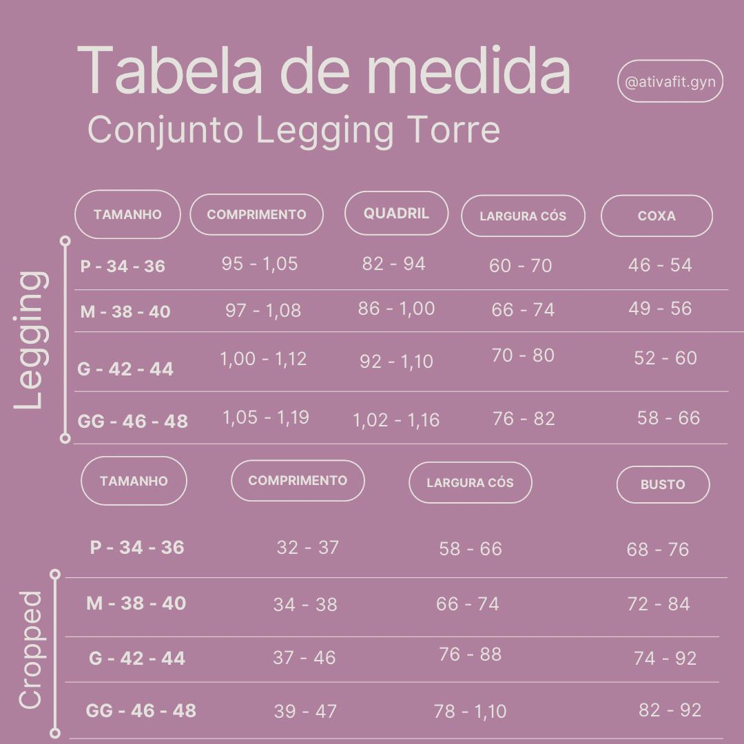 Conjunto Legging Torre Marsala