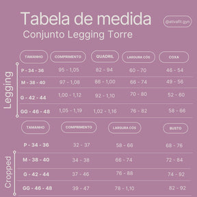 Conjunto Legging Torre Marsala