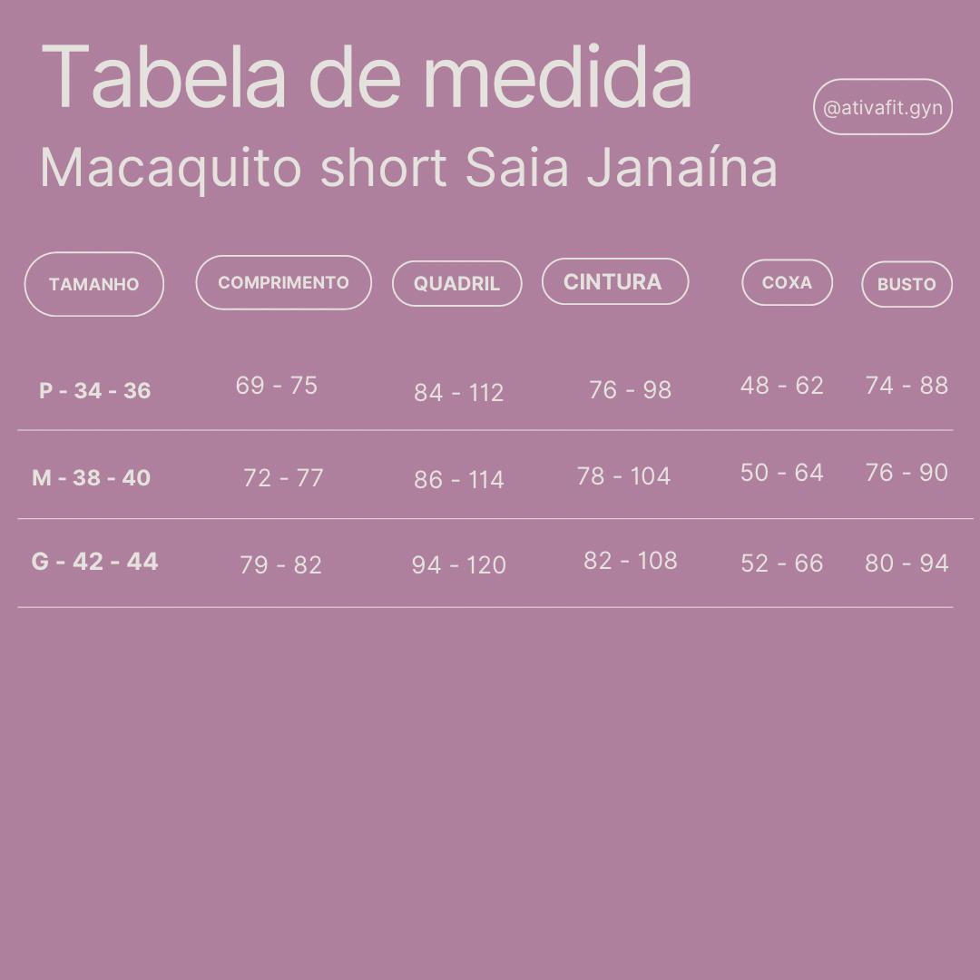 Macaquito Short Saia Janaina