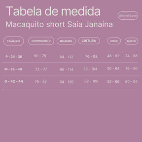 Macaquito Short Saia Janaina