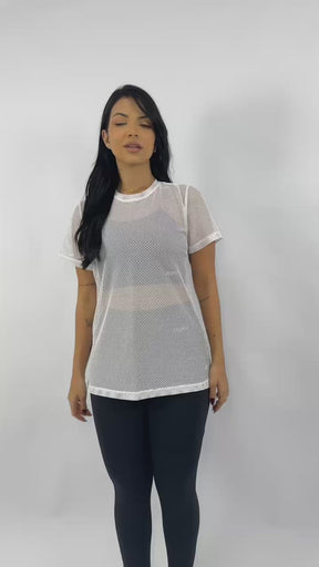 Camisetão Arrastão Branco