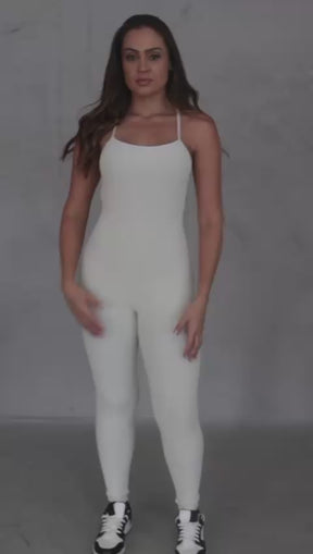 Macacão Legging Pille Off White