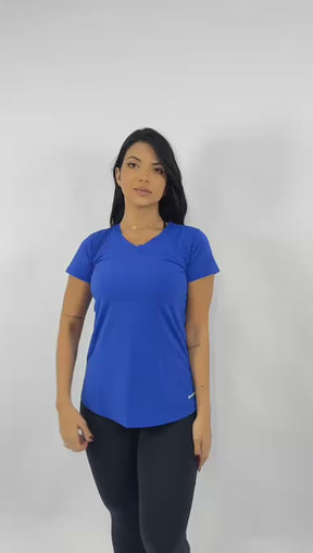 Blusa Mullet Fluity Gola V  Azul  Royal