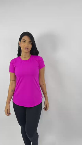 Blusa Mullet Fluity Gola O Rosa