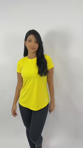 Blusa Mullet Fluity Gola O Amarelo